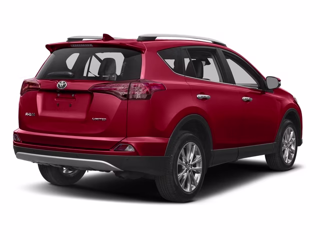 2017 Barcelona Red Metallic Toyota RAV4 Limited AWD SUV