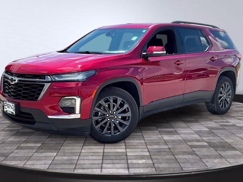 2022 Cherry Red Tintcoat Chevrolet Traverse RS AWD SUV