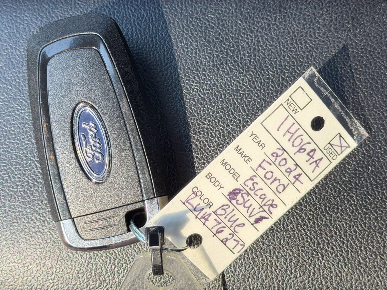 2024 Vapor Blue Ford Escape ST-Line AWD SUV