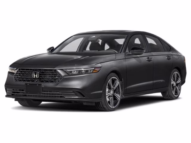 2026 Crystal Black Pearl Honda Accord Hybrid Sport FWD Sedan