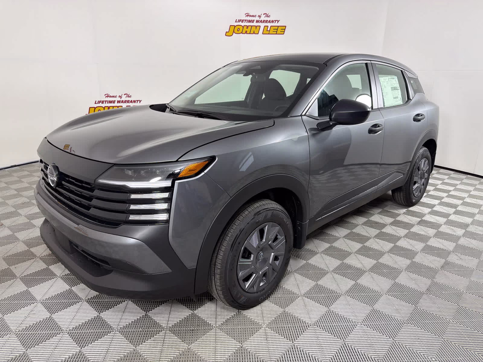 2026 Gun Metallic Nissan Kicks S FWD SUV
