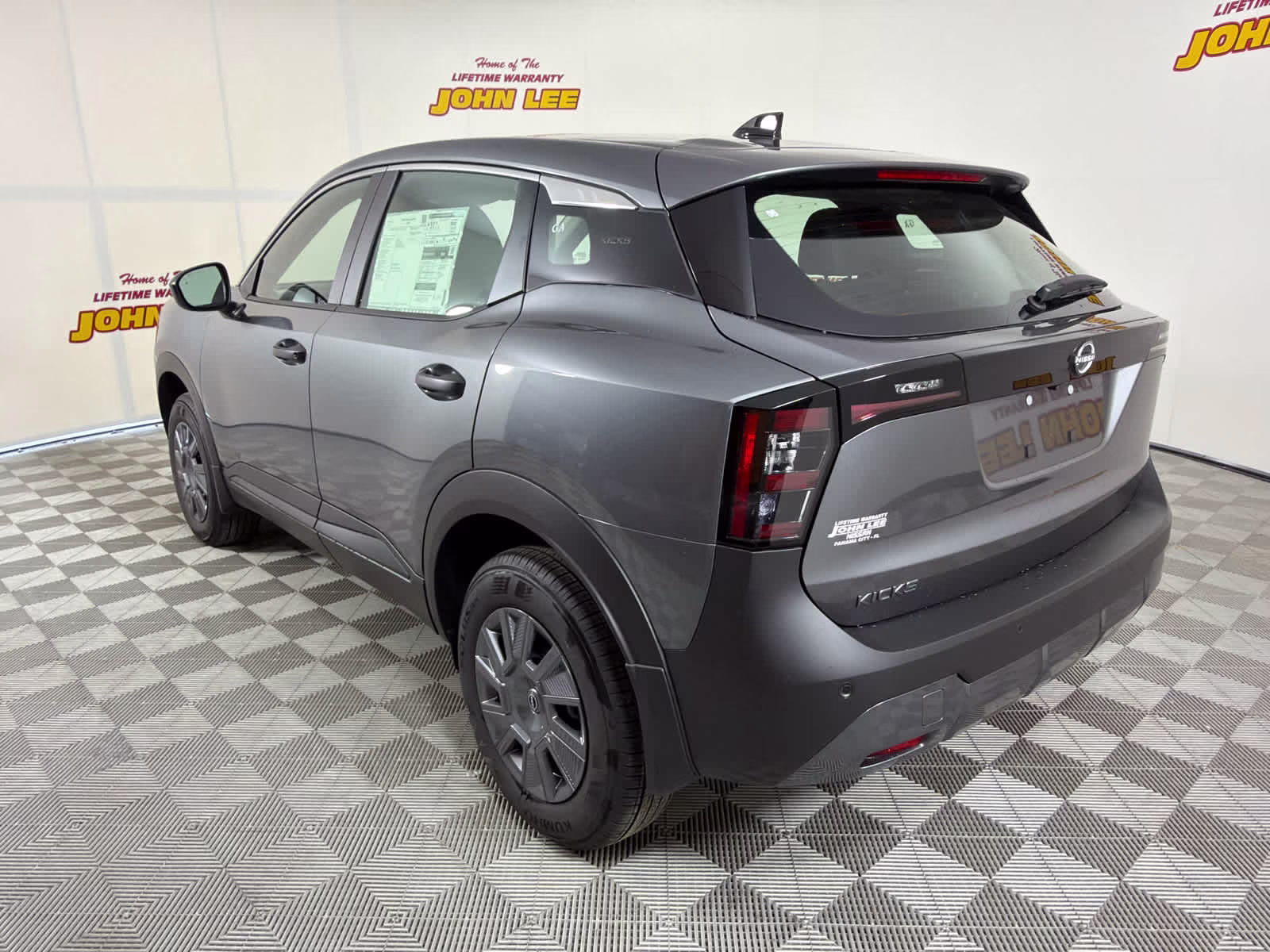 2026 Gun Metallic Nissan Kicks S FWD SUV