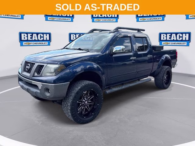 2010 Navy Blue Nissan Frontier LE 4X4 Truck