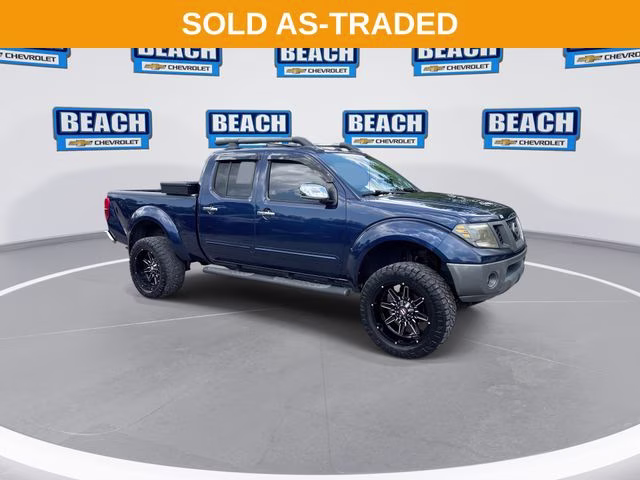 2010 Navy Blue Nissan Frontier LE 4X4 Truck