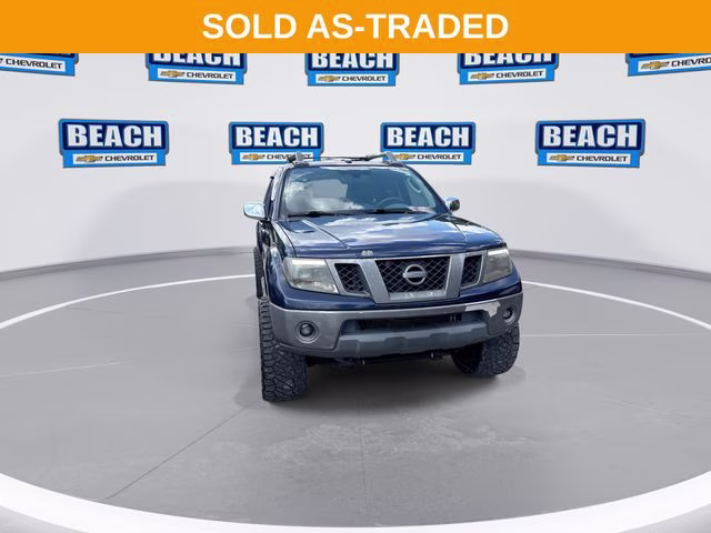 2010 Navy Blue Nissan Frontier LE 4X4 Truck