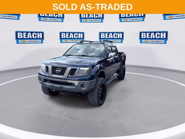 2010 Navy Blue Nissan Frontier LE 4X4 Truck