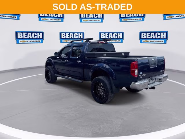 2010 Navy Blue Nissan Frontier LE 4X4 Truck