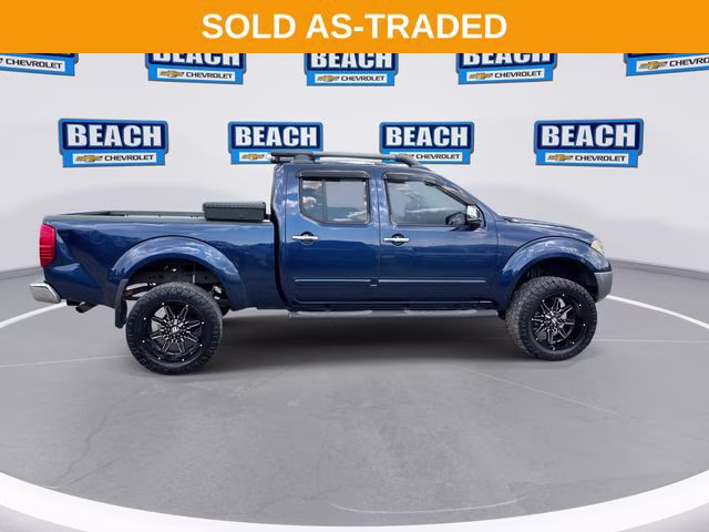2010 Navy Blue Nissan Frontier LE 4X4 Truck
