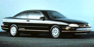 1998 Bright White Chevrolet Monte Carlo LS FWD Coupe