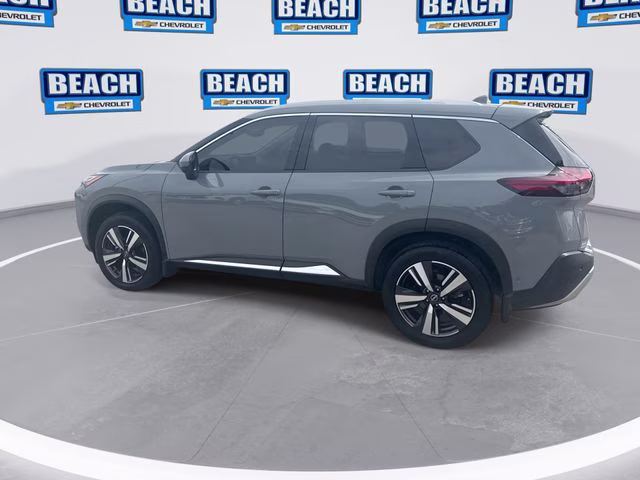 2023 Boulder Gray Nissan Rogue Platinum AWD SUV