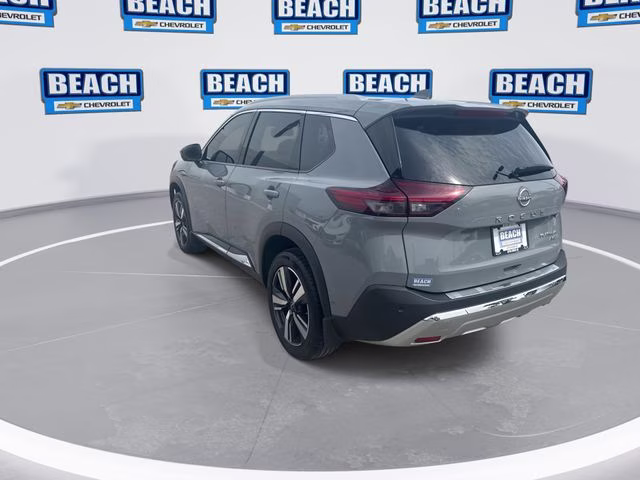 2023 Boulder Gray Nissan Rogue Platinum AWD SUV