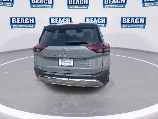 2023 Boulder Gray Nissan Rogue Platinum AWD SUV