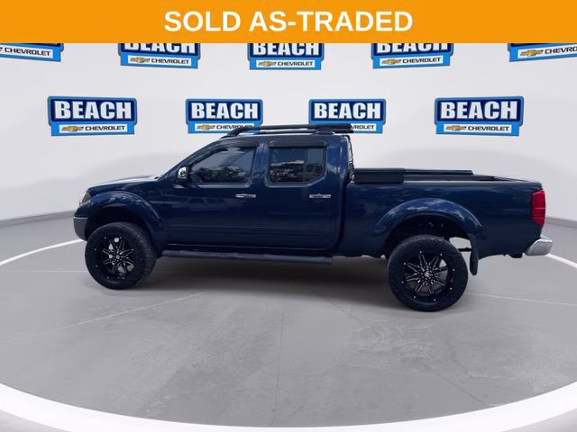 2010 Navy Blue Nissan Frontier LE 4X4 Truck
