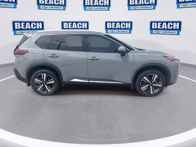 2023 Boulder Gray Nissan Rogue Platinum AWD SUV