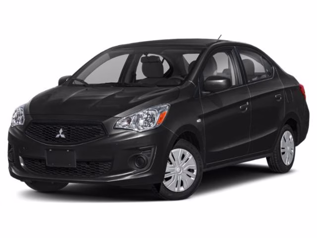 2020 Black Mitsubishi Mirage G4 ES FWD Sedan