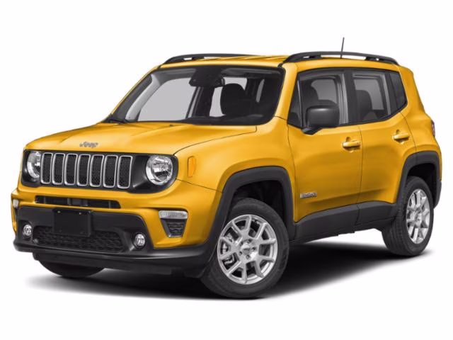 2023 Solar Yellow Clearcoat Jeep Renegade Latitude 4X4 SUV
