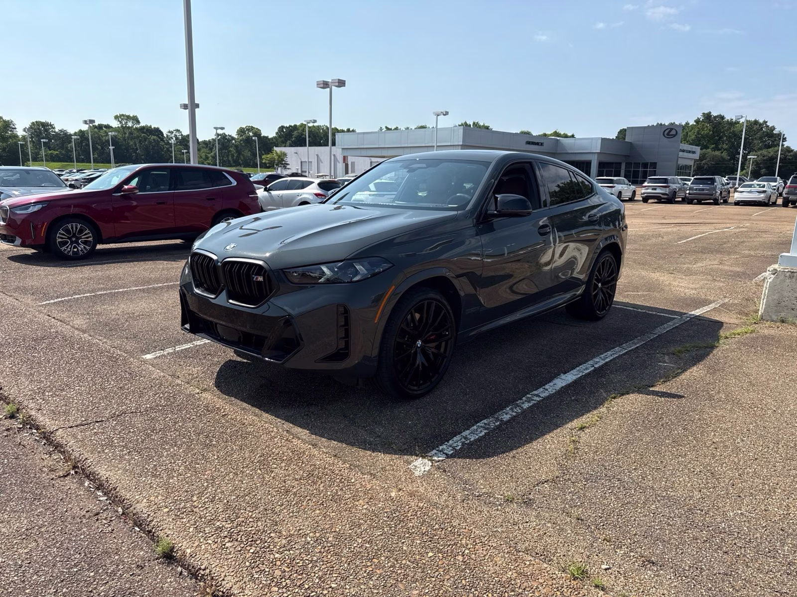 2026 Dravit Grey Metallic BMW X6 M60i AWD SUV