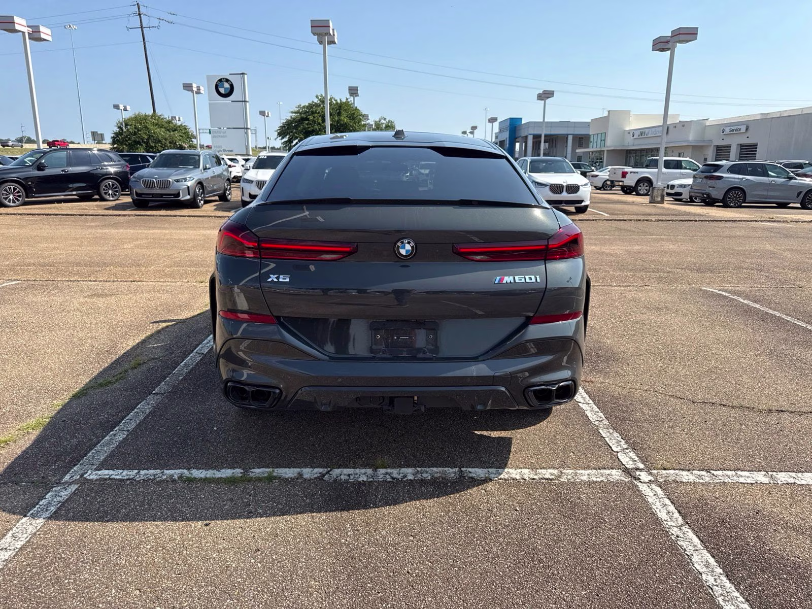 2026 Dravit Grey Metallic BMW X6 M60i AWD SUV