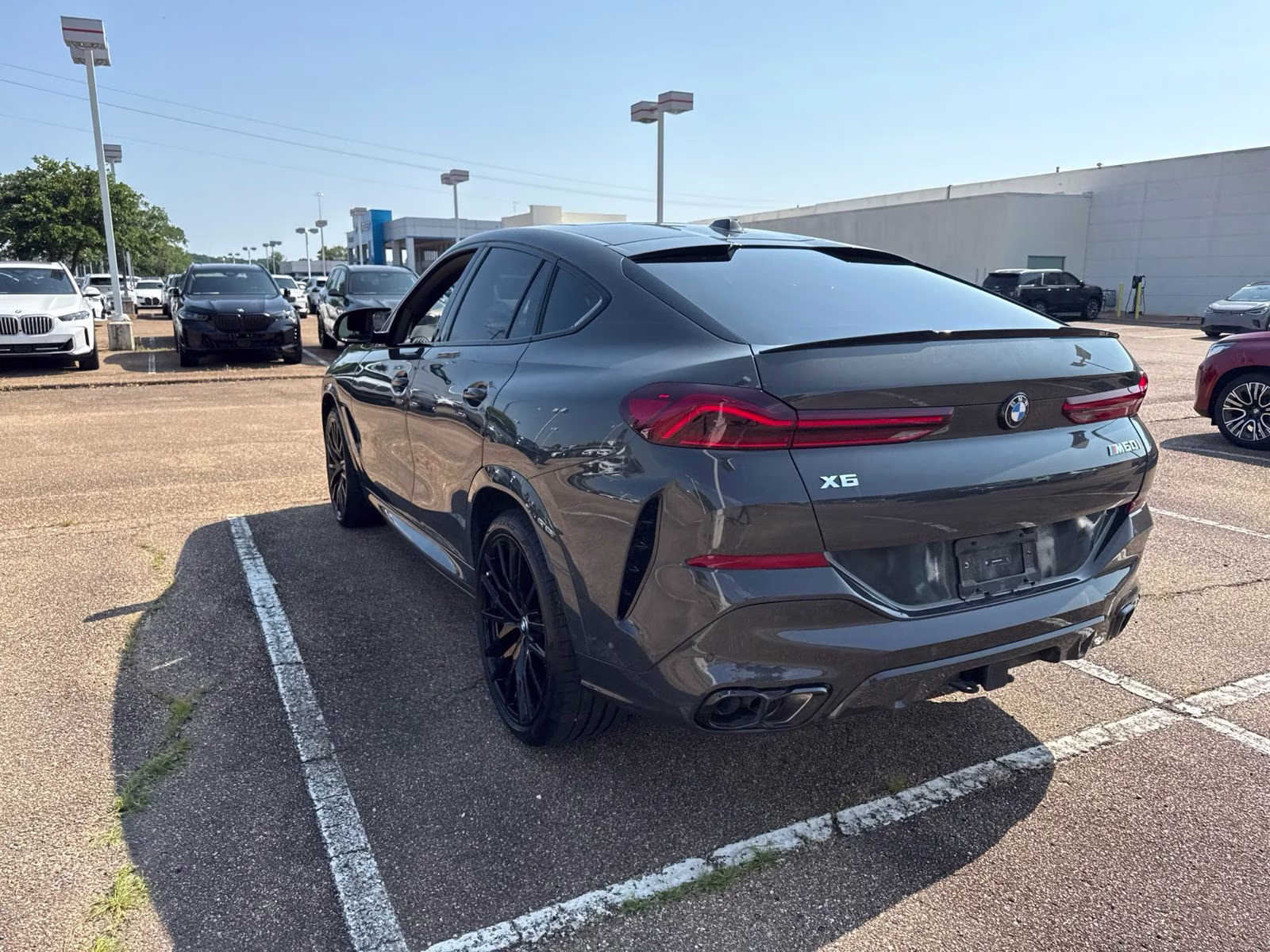 2026 Dravit Grey Metallic BMW X6 M60i AWD SUV