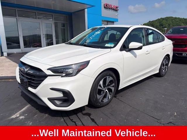 2023 Crystal White Pearl Subaru Legacy Premium AWD Sedan