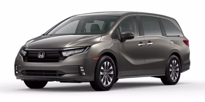 2021 White Honda Odyssey EX-L FWD Van