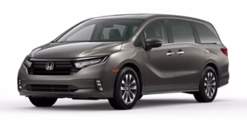 2021 White Honda Odyssey EX-L FWD Van