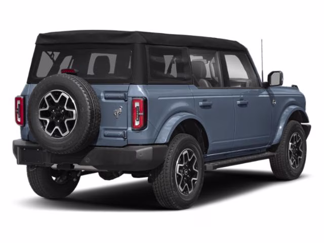 2025 Azure Gray Metallic Tri-Coat Ford Bronco Outer Banks 4X4 SUV