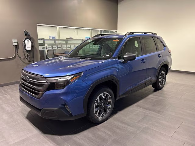 2026 Blue Subaru Forester Premium AWD SUV