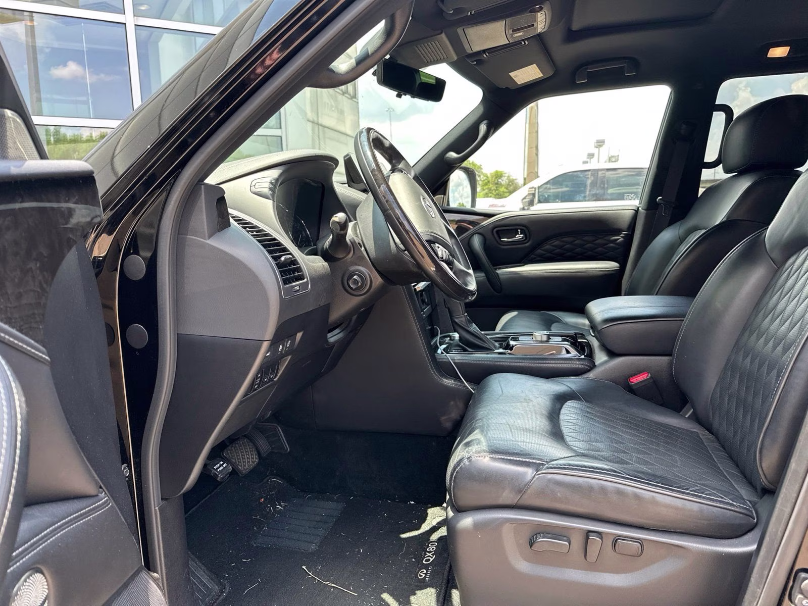2023 Black Obsidian INFINITI QX80 Sensory 4X4 SUV