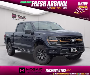2025 Blue Metallic Ford F-150 Tremor 4X4 Truck