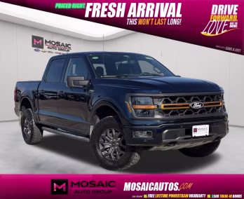 2025 Blue Metallic Ford F-150 Tremor 4X4 Truck