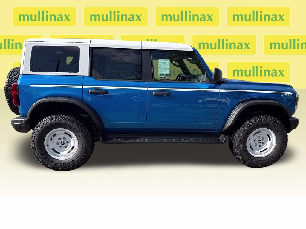 2026 Velocity Blue Metallic Ford Bronco Heritage Edition 4X4 SUV