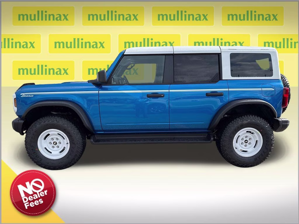 2026 Velocity Blue Metallic Ford Bronco Heritage Edition 4X4 SUV