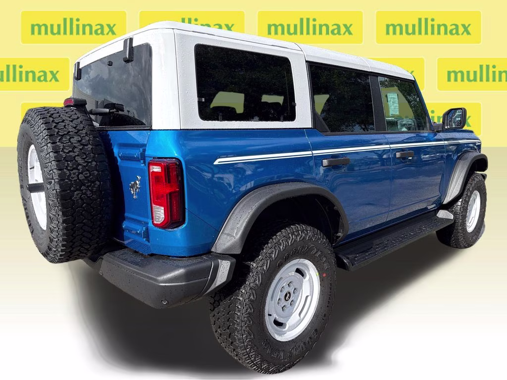 2026 Velocity Blue Metallic Ford Bronco Heritage Edition 4X4 SUV