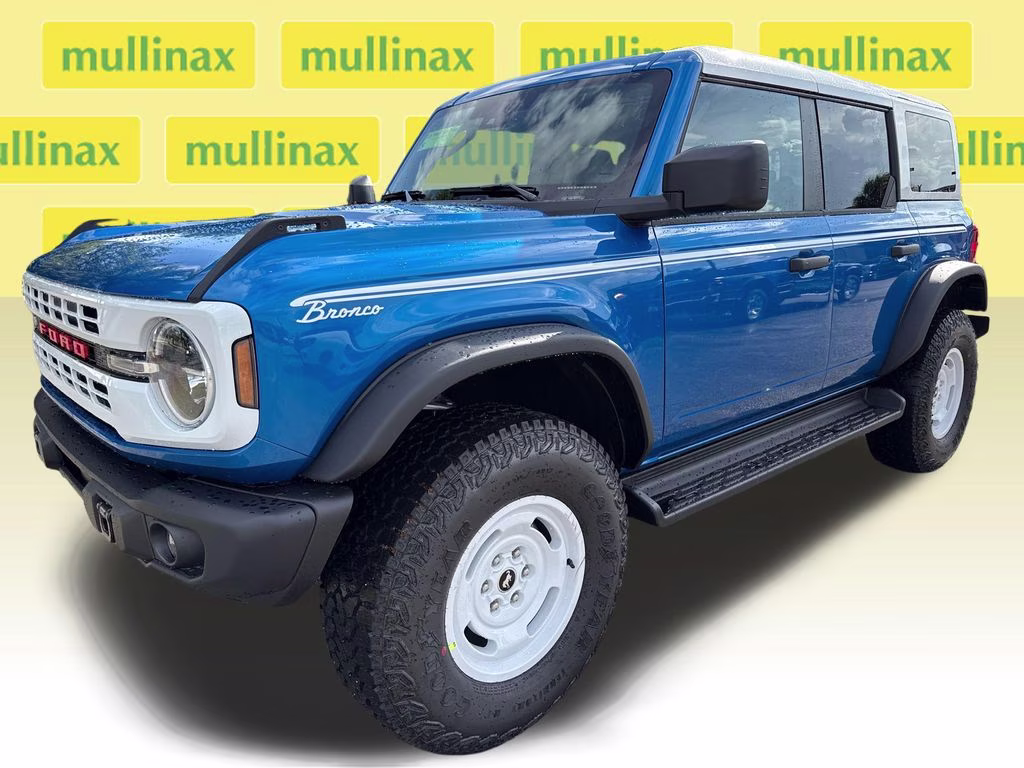 2026 Velocity Blue Metallic Ford Bronco Heritage Edition 4X4 SUV
