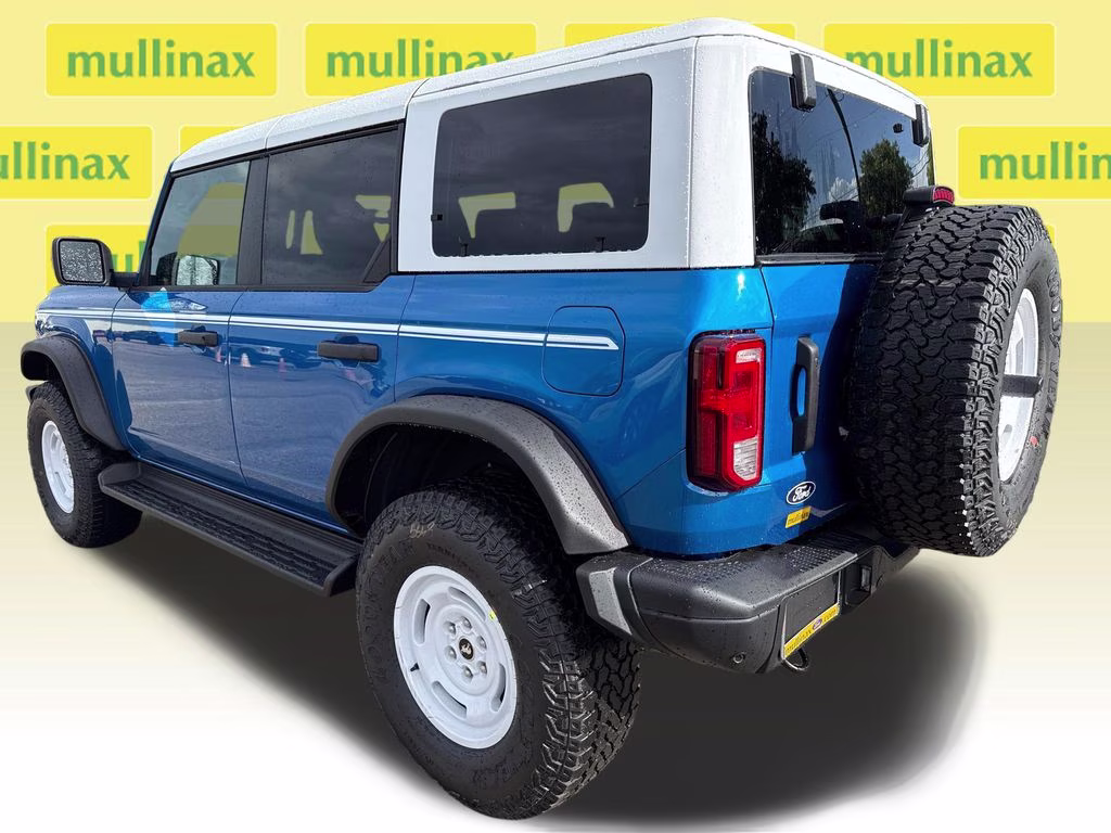 2026 Velocity Blue Metallic Ford Bronco Heritage Edition 4X4 SUV