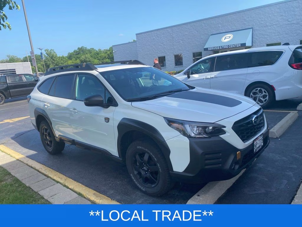 2023 Crystal White Pearl Subaru Outback Wilderness AWD SUV