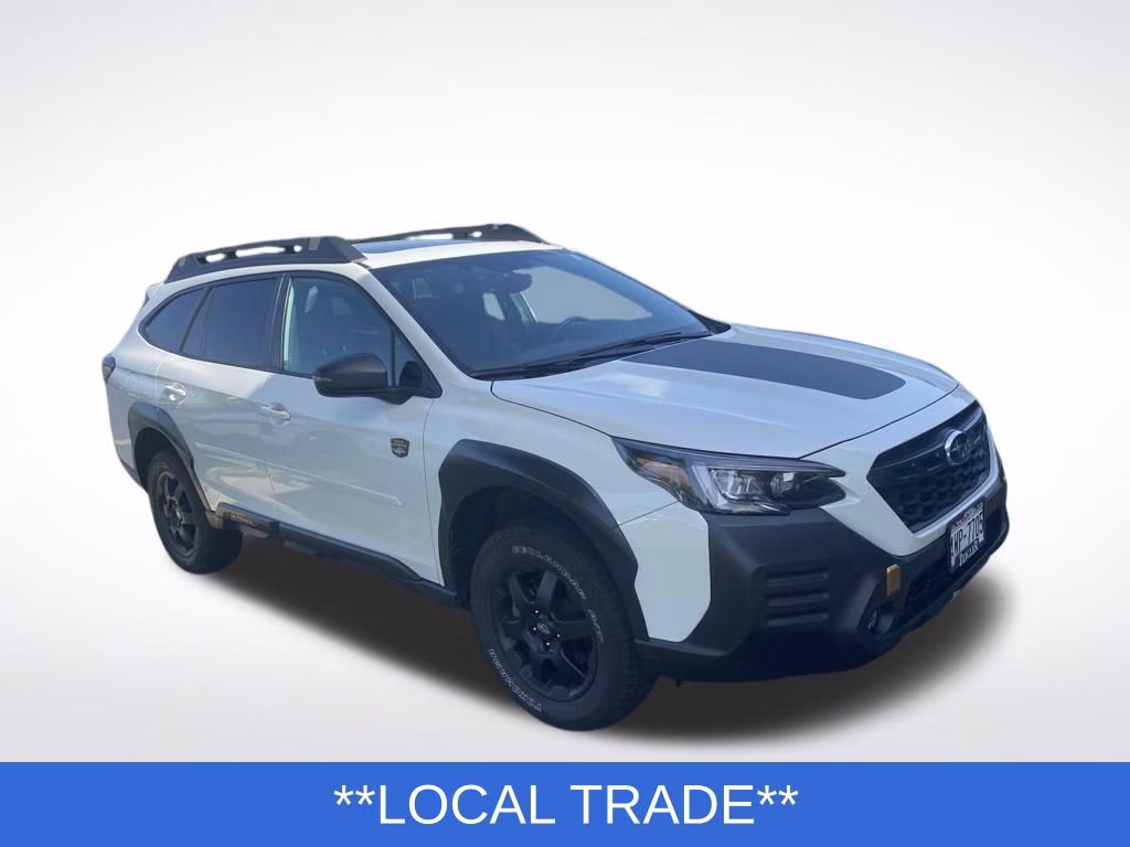 2023 Crystal White Pearl Subaru Outback Wilderness AWD SUV