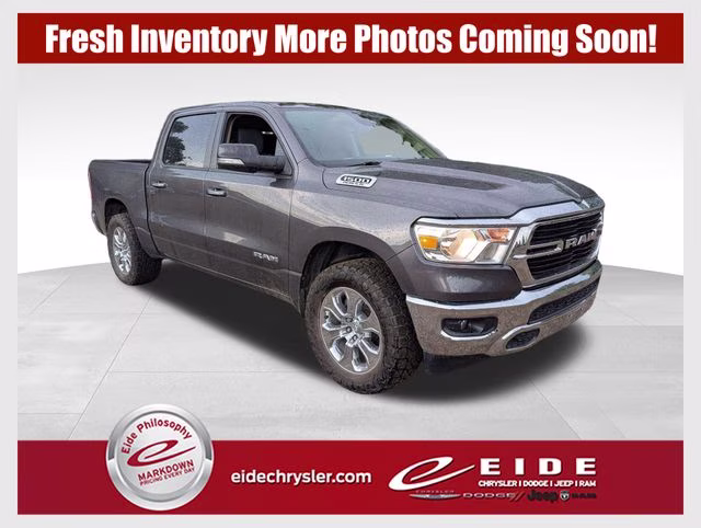 2020 Granite Crystal Metallic Clearcoat Ram 1500 Big Horn/Lone Star 4X4 Truck