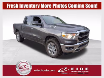 2020 Granite Crystal Metallic Clearcoat Ram 1500 Big Horn 4X4 Truck