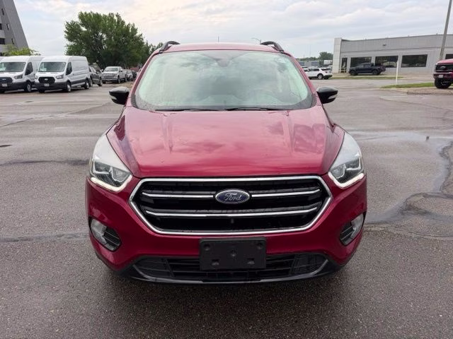 2017 Ruby Red Metallic Tinted Clearcoat Ford Escape Titanium 4X4 SUV