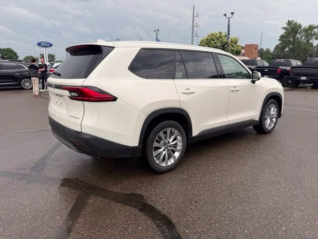 2024 Coastal Cream Toyota Grand Highlander Platinum AWD SUV