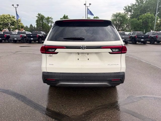 2024 Coastal Cream Toyota Grand Highlander Platinum AWD SUV
