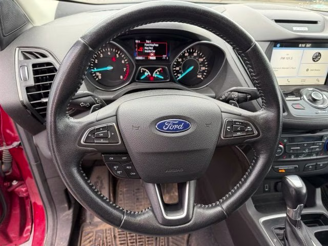 2017 Ruby Red Metallic Tinted Clearcoat Ford Escape Titanium 4X4 SUV