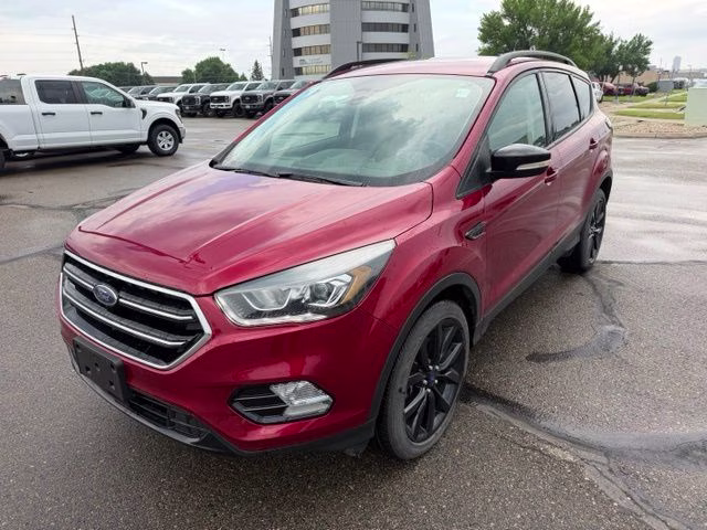 2017 Ruby Red Metallic Tinted Clearcoat Ford Escape Titanium 4X4 SUV