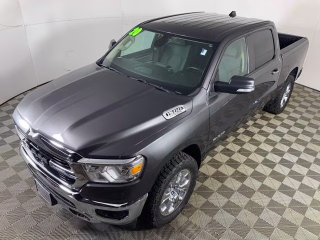2020 Granite Crystal Metallic Clearcoat Ram 1500 Big Horn 4X4 Truck