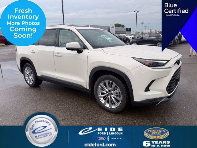 2024 Coastal Cream Toyota Grand Highlander Platinum AWD SUV