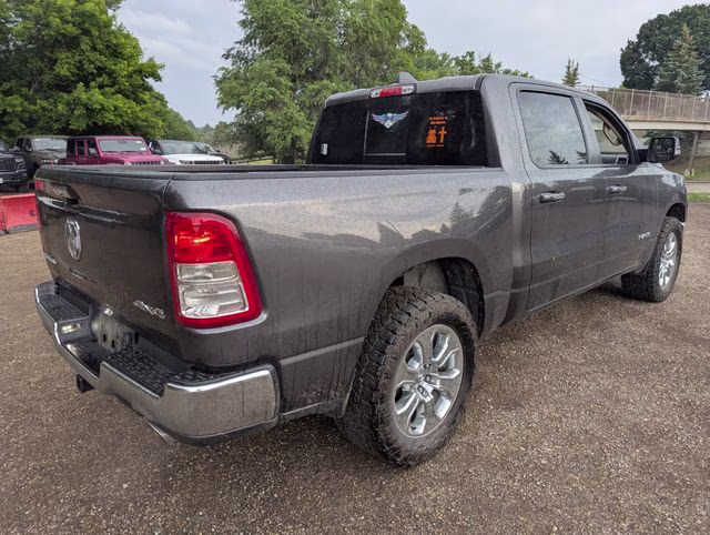 2020 Granite Crystal Metallic Clearcoat Ram 1500 Big Horn 4X4 Truck