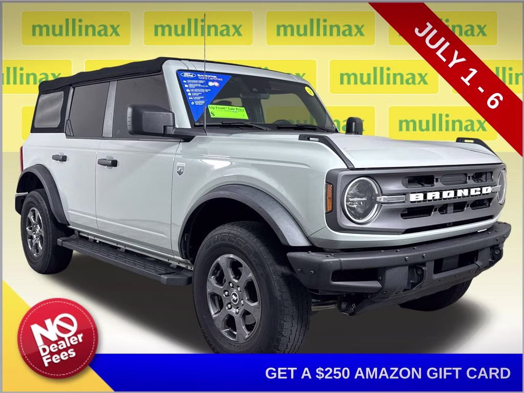 2022 Cactus Gray Ford Bronco Big Bend 4X4 SUV