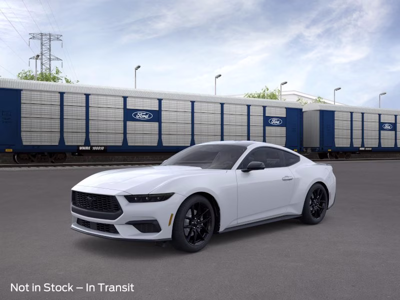 2026 Oxford White Ford Mustang EcoBoost Premium RWD Sedan